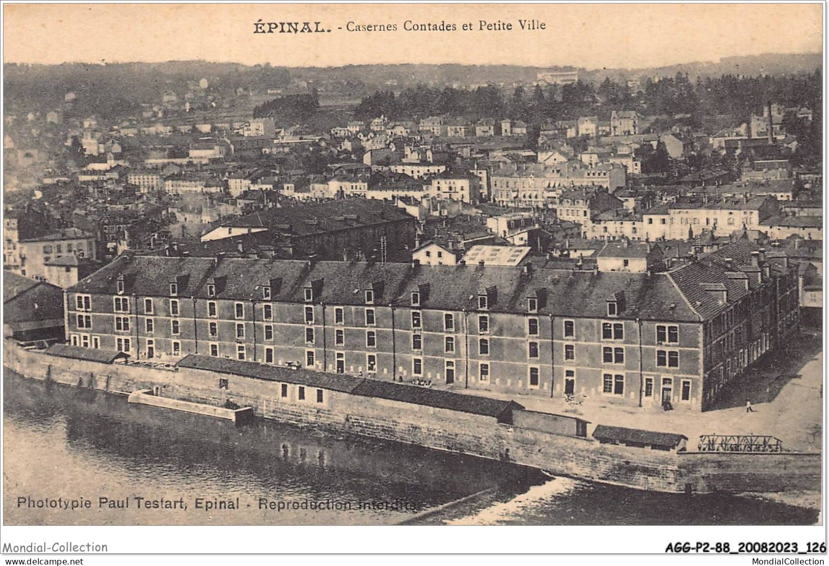 AGGP2-88-0145 -  EPINAL - Casernes Contades Et Petite Ville - Epinal