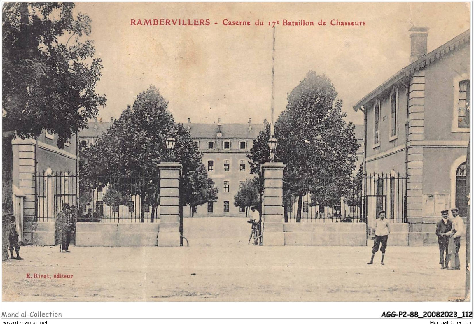 AGGP2-88-0138 -  RAMBERVILLERS - Caserne Du 17e Bataillon De Chasseurs - Rambervillers