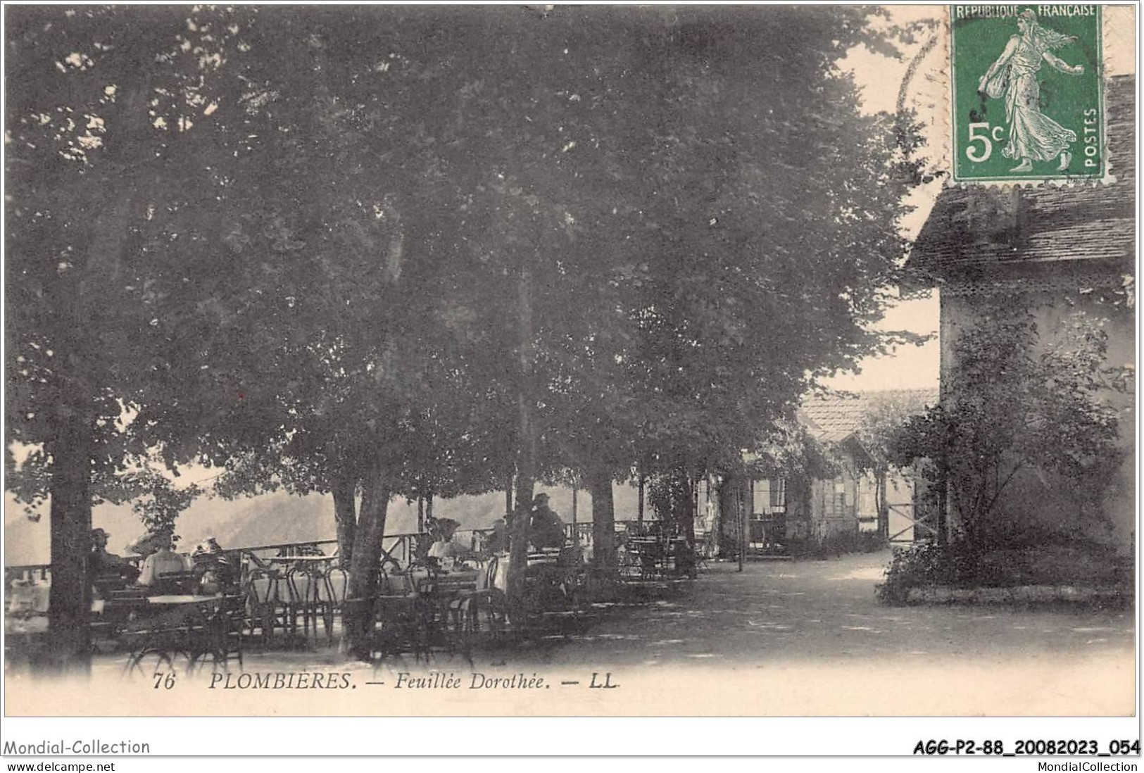 AGGP2-88-0109- PLOMBIERES-LES-BAINS - Feuillée Dorothée - Plombieres Les Bains