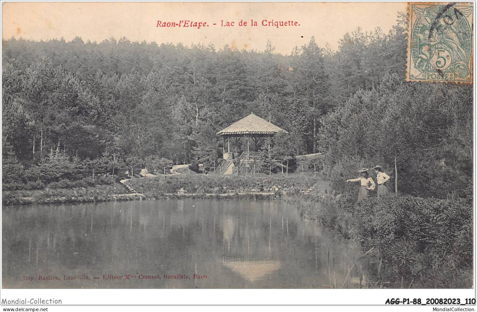 AGGP1-88-0056 - RAON-L'ETAPE - Lac De La Criquette - Raon L'Etape