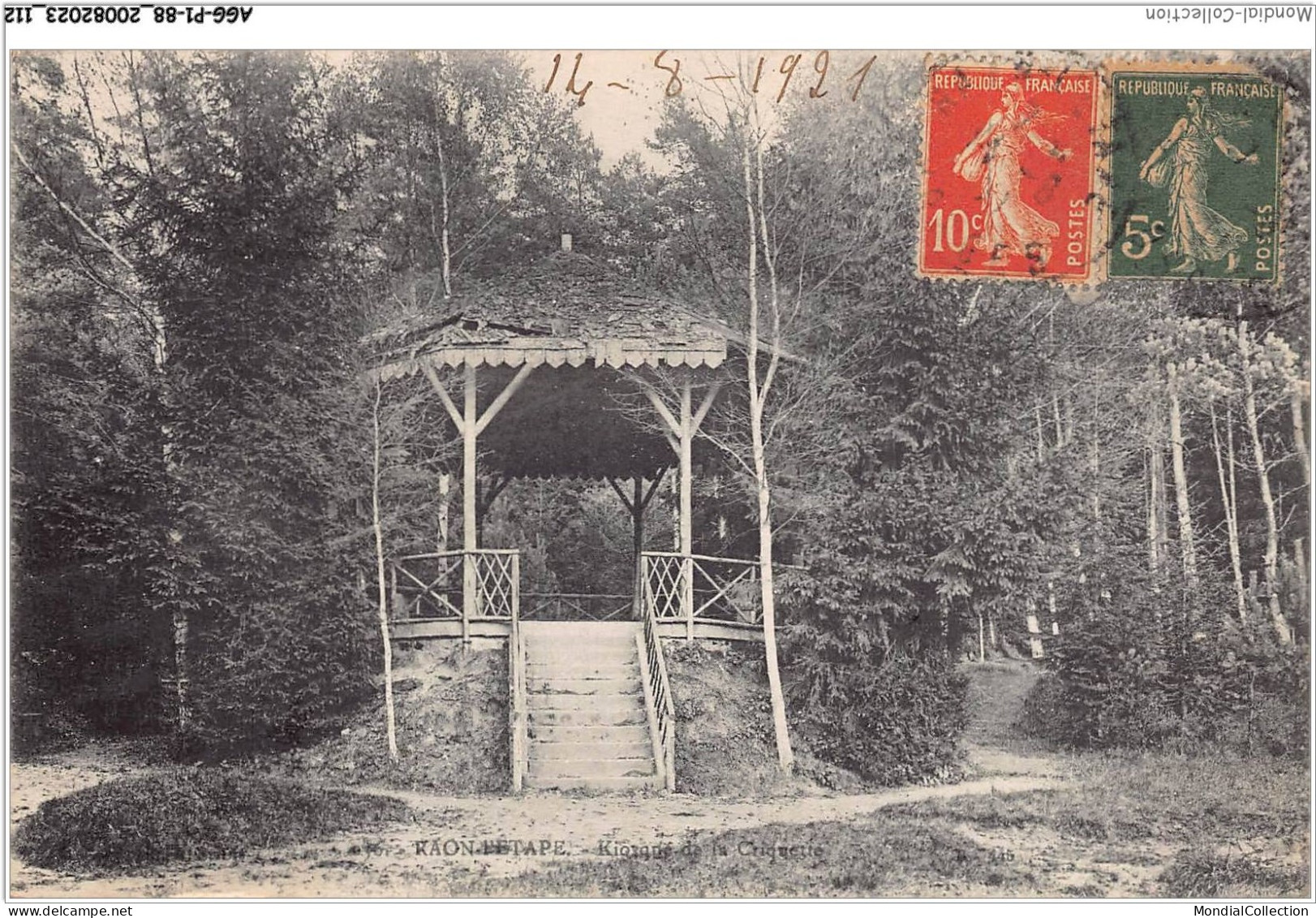 AGGP1-88-0057 - RAON-L'ETAPE - Kiosque De La Criquette - Raon L'Etape