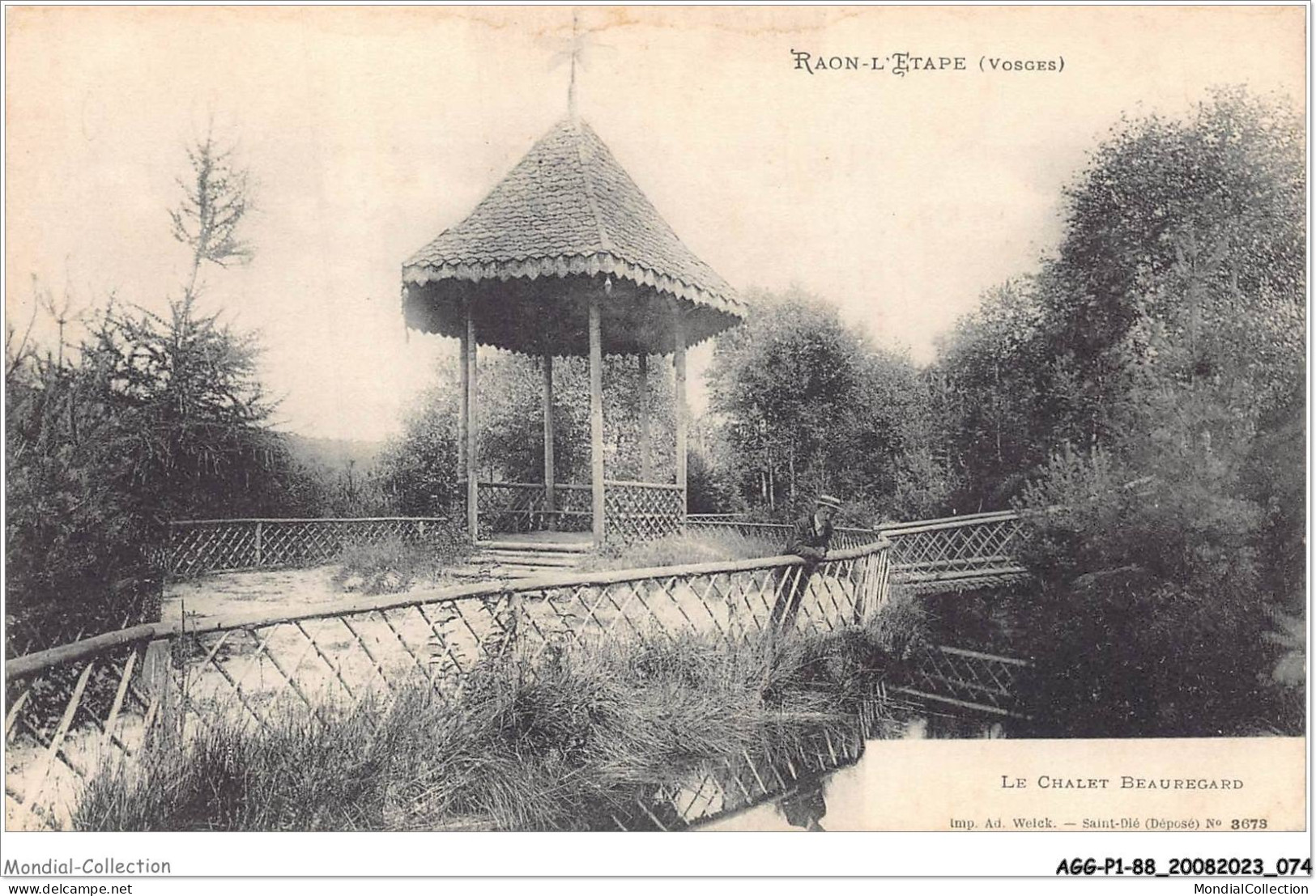 AGGP1-88-0038 - RAON-L'ETAPE - Le Chalet Beauregard - Raon L'Etape