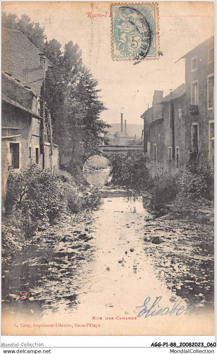 AGGP1-88-0031 - RAON-L'ETAPE - Rue Des Canards - Raon L'Etape