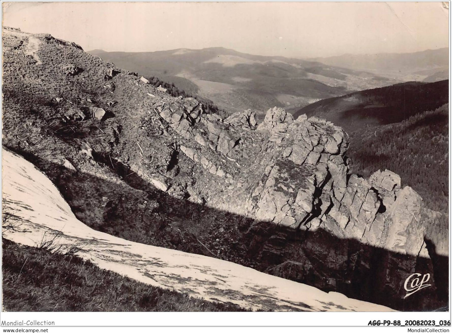 AGGP9-88-0707 - Hautes-vosges - Le Hohneck - Le Rocher Du Frankenthal - Raon L'Etape