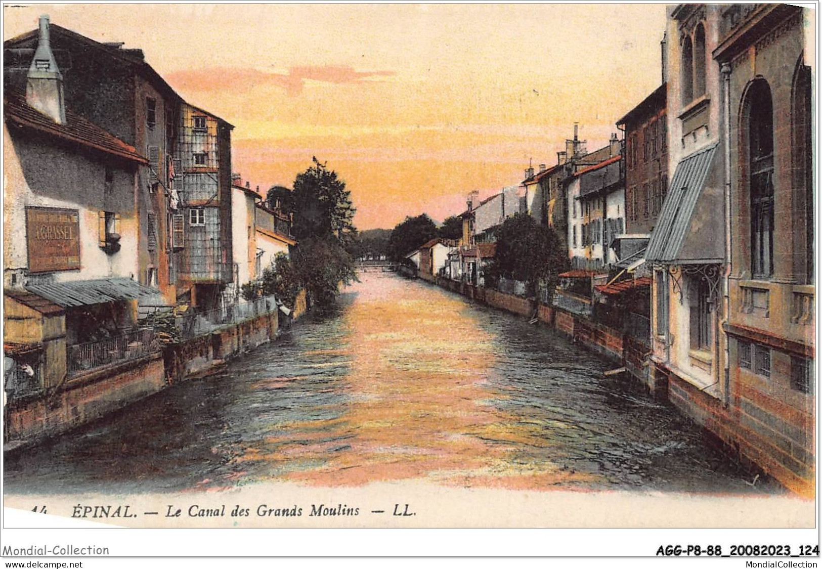 AGGP8-88-0679 - EPINAL - Le Canal Des Grands Moulins - Epinal