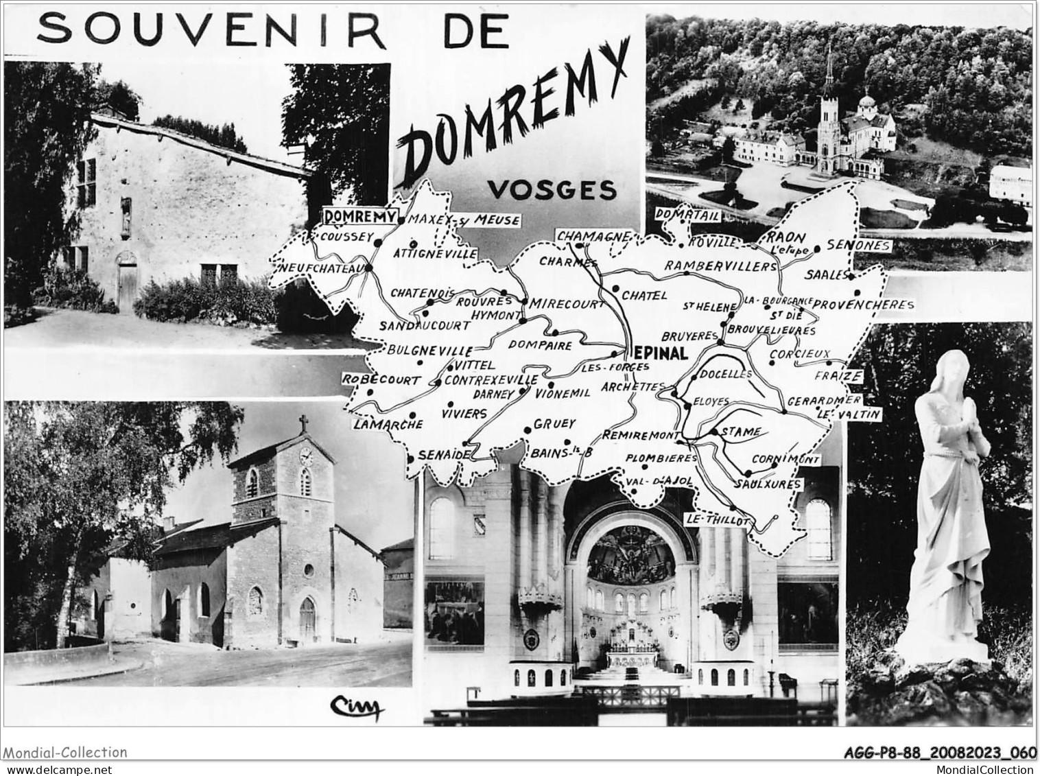 AGGP8-88-0647 - Souvenir De Domremy - Domremy La Pucelle