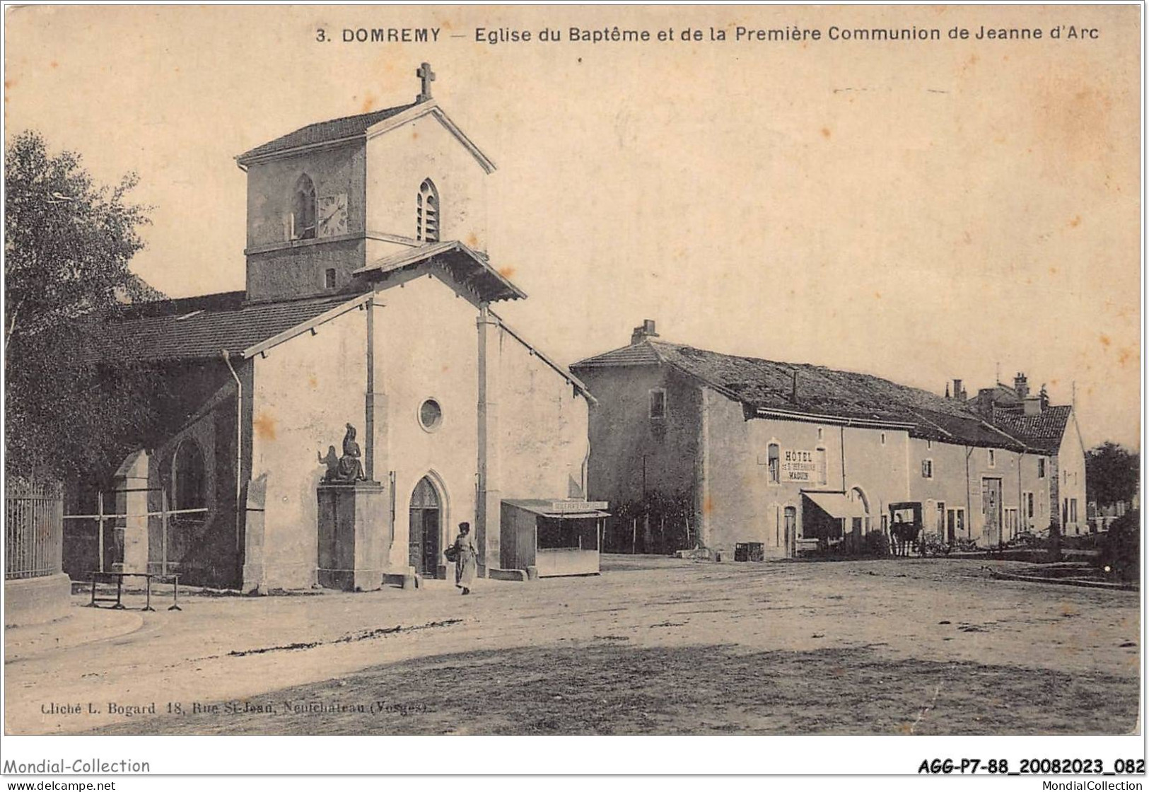 AGGP7-88-0562 - DOMREMY - église Du Bapteme Et De La Première Communion De Jeanne D'arc - Domremy La Pucelle