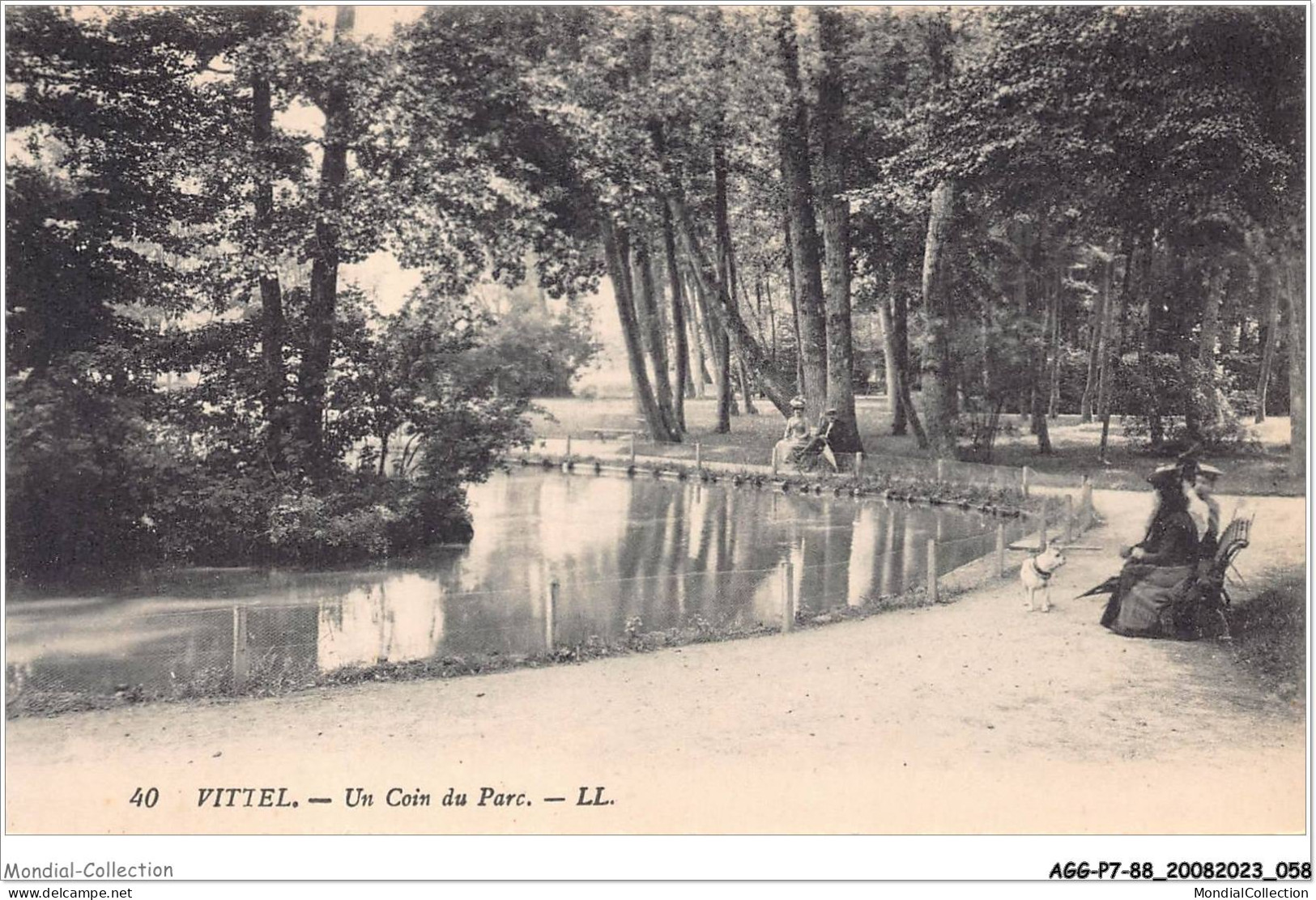 AGGP7-88-0550 - VITTEL - Un Coin Du Parc - Contrexeville