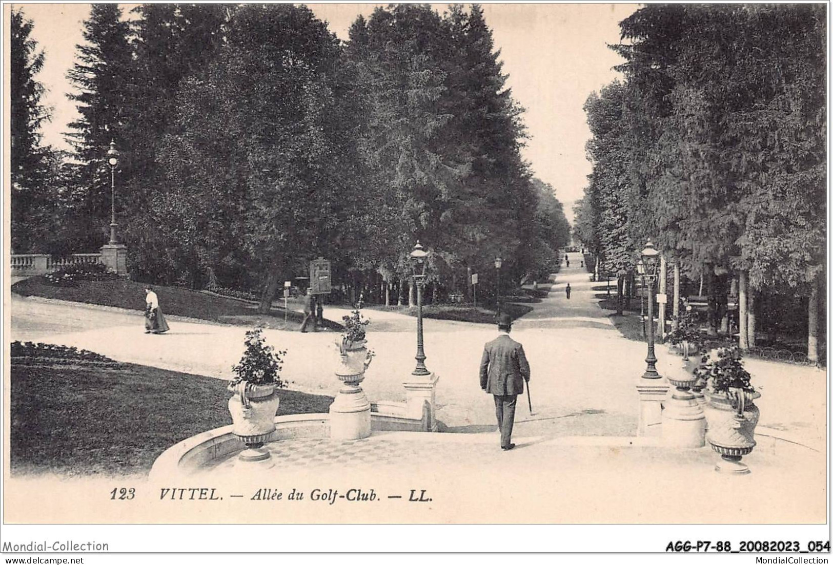 AGGP7-88-0548 - VITTEL - Allée Du Golf-club - Contrexeville