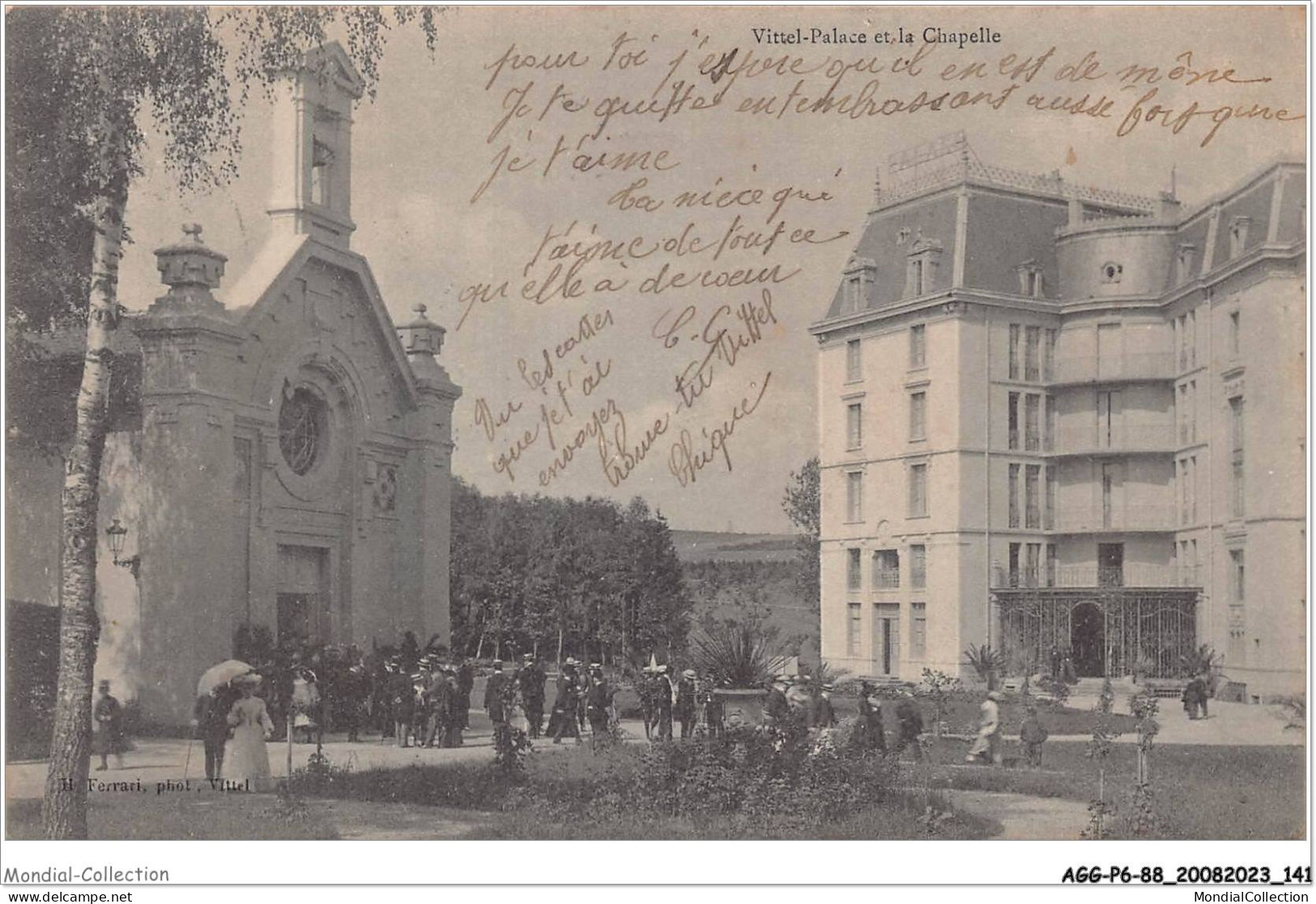 AGGP6-88-0501 - VITTEL - Palace Et La Chapelle - Contrexeville