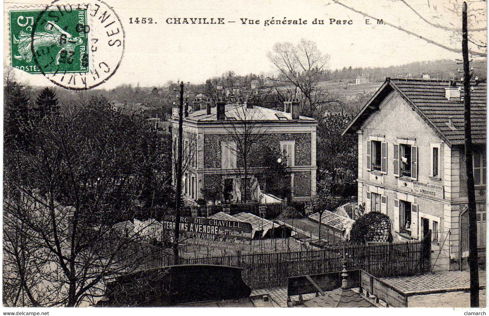 HTS DE SEINE-Chaville-Vue Générale Du Parc - EM 1452 - Chaville