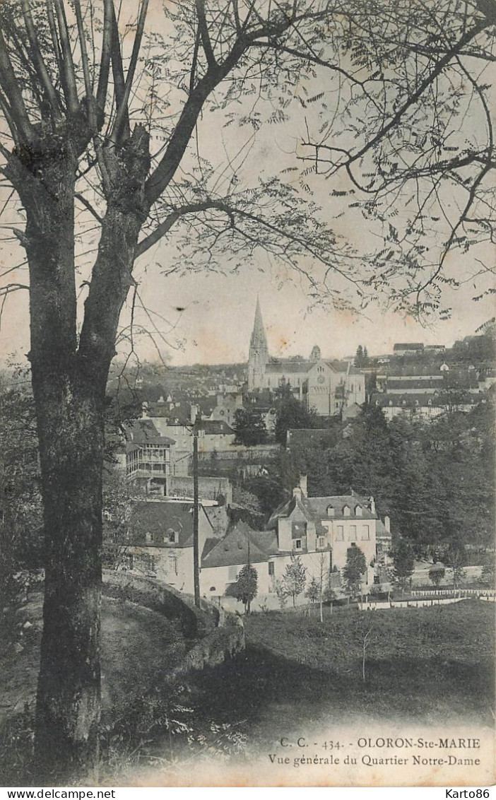 Oloron Ste Marie * Vue Générale Du Quartier Notre Dame - Oloron Sainte Marie