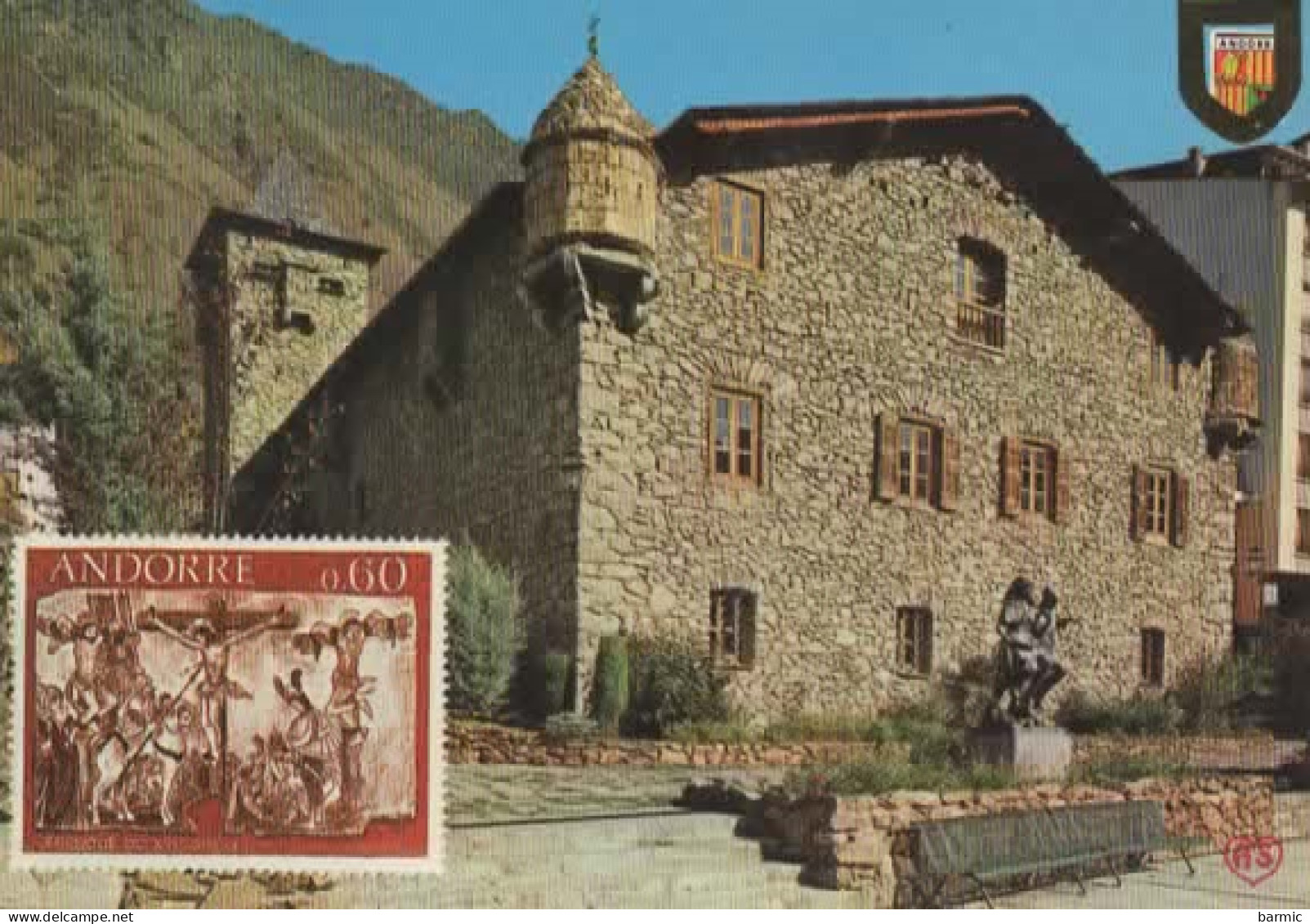 ANDORRA LA VELLA, CASA DE LES VALLS  COULEUR   REF 16133 - Andorre