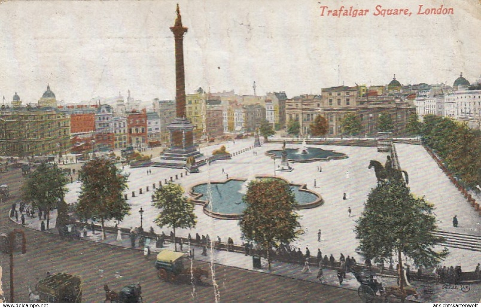 London, Tafalgar Square Gl1912 #E9116 - Andere & Zonder Classificatie