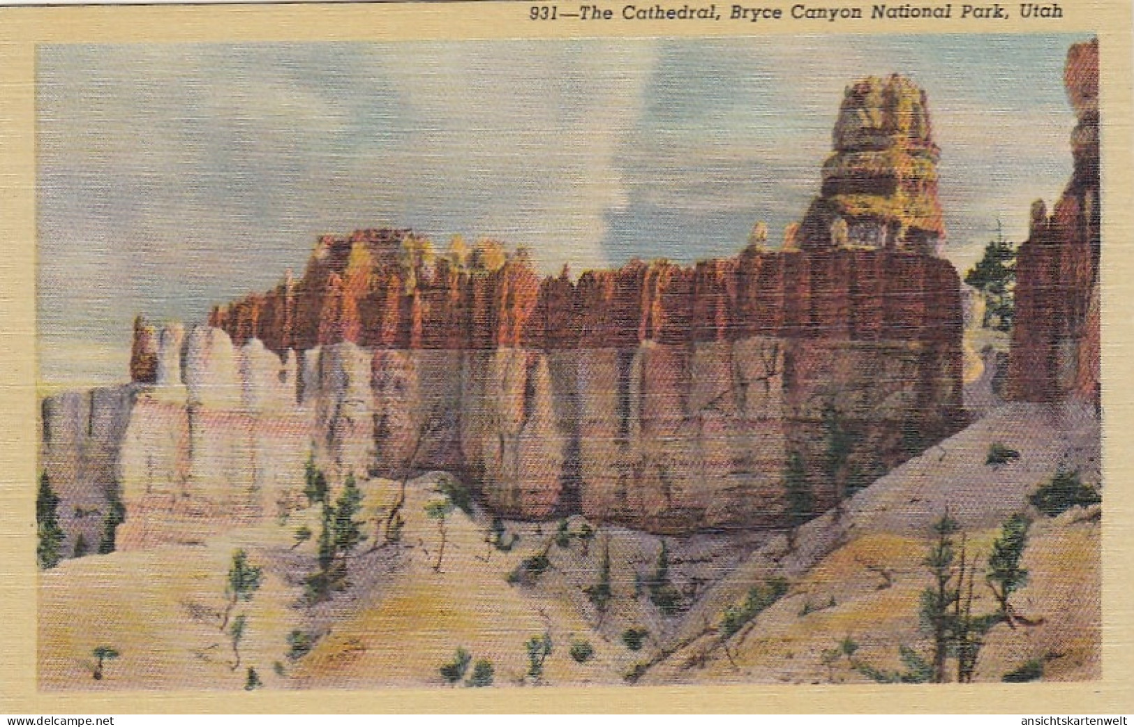 Brice Canyon Nat.Park, Utah,The Cathedral Ngl #E8698 - Sonstige & Ohne Zuordnung