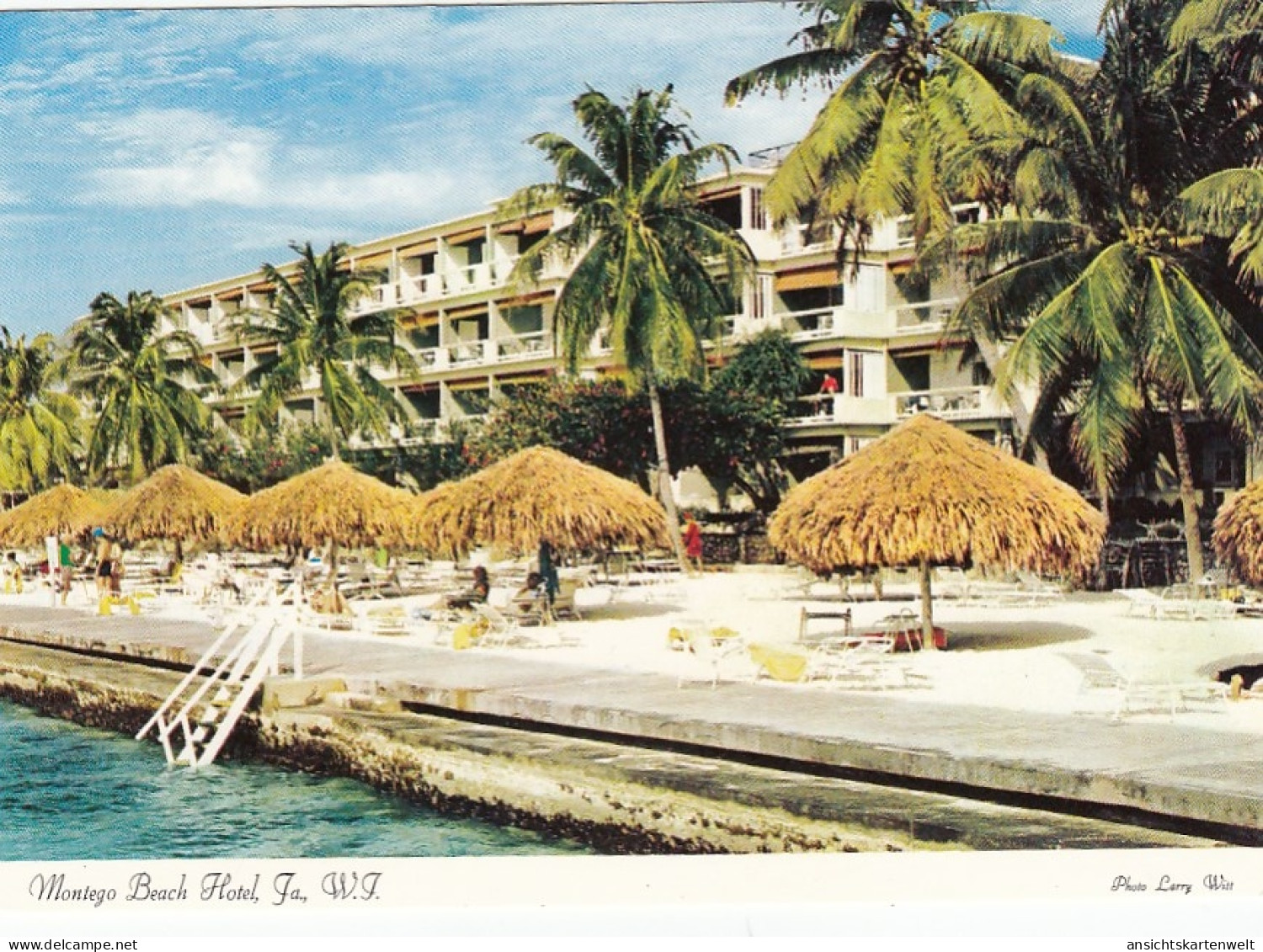 Jamaica, W.I., Montego Beach Hotel Ngl #E9094 - Autres & Non Classés