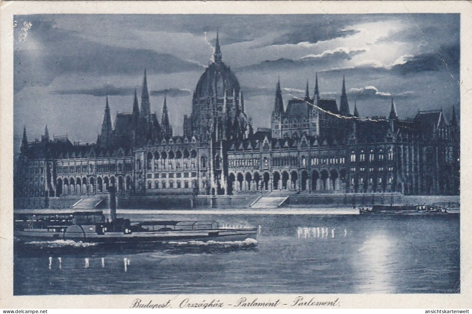 Budapest, Parlament Gl1926 #E9345 - Hongrie