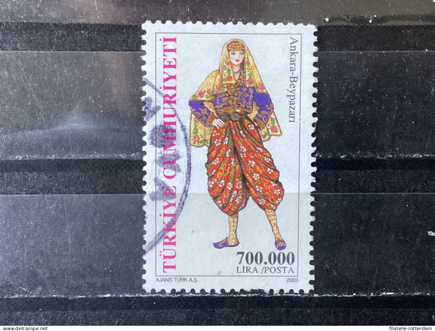 Turkey / Turkije - Regional Costumes (700.000) 2003 - Usados