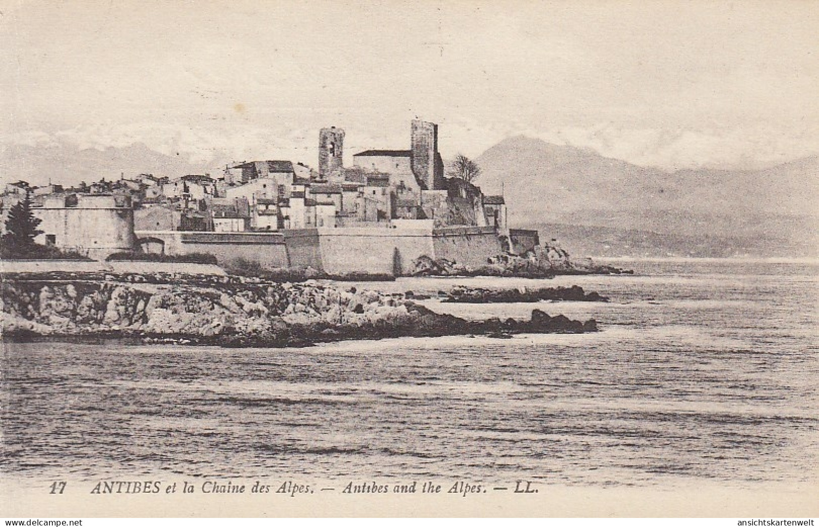 Antibes Et La Chaine Des Alpes Ngl #F0887 - Altri & Non Classificati