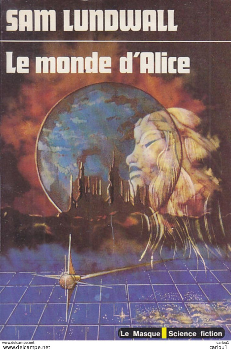C1 SUEDE Sam LUNDWALL Le MONDE D ALICE EO 1980 Epuise PORT INCLUS France - Le Masque SF