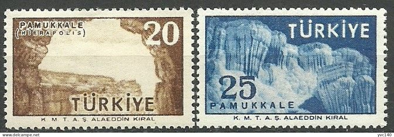 Turkey; 1958 Pamukkale (Hierapolis) Complete Set - Archeologia