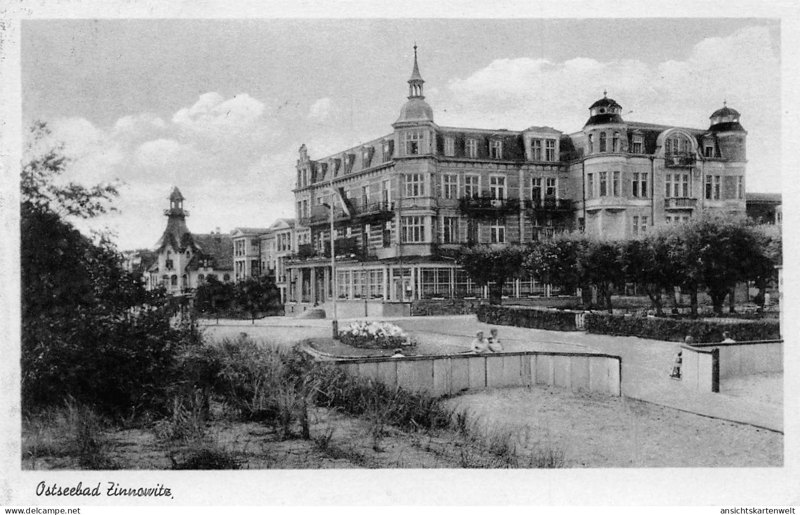 Ostseebad Zinnowitz Häuseransicht Partie Gl1952 #169.448 - Other & Unclassified