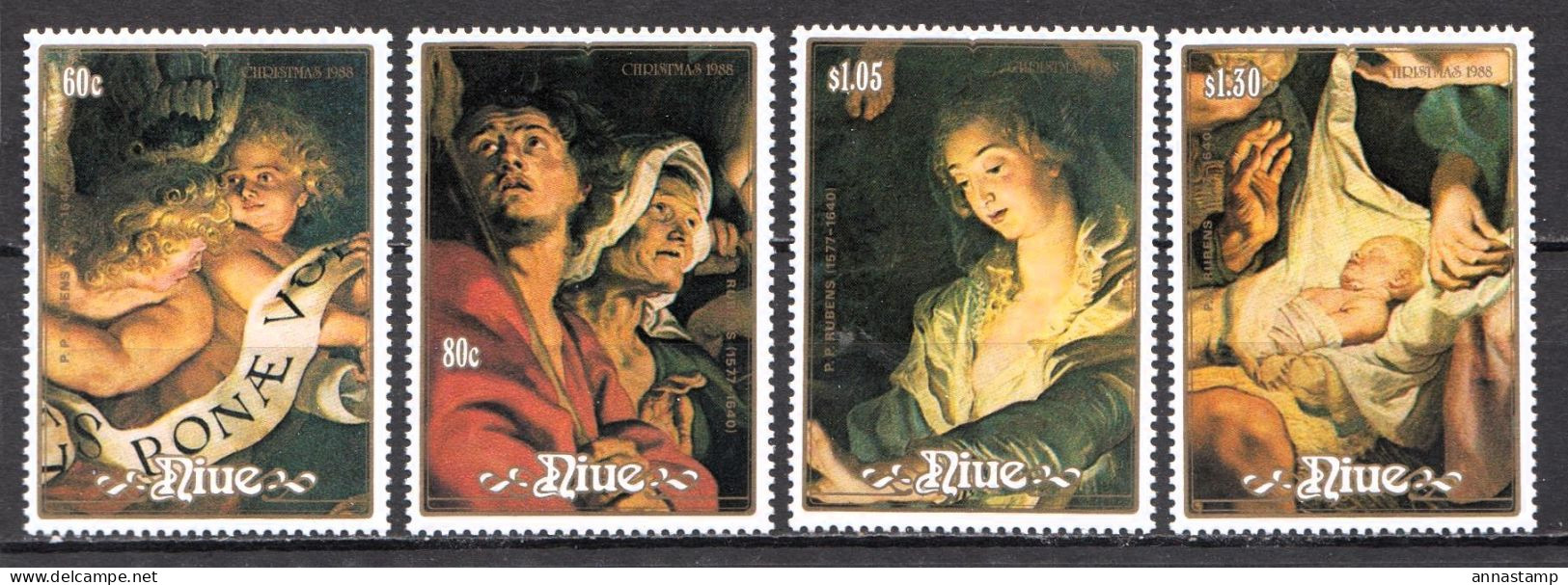 Niue MNH Set - Noël