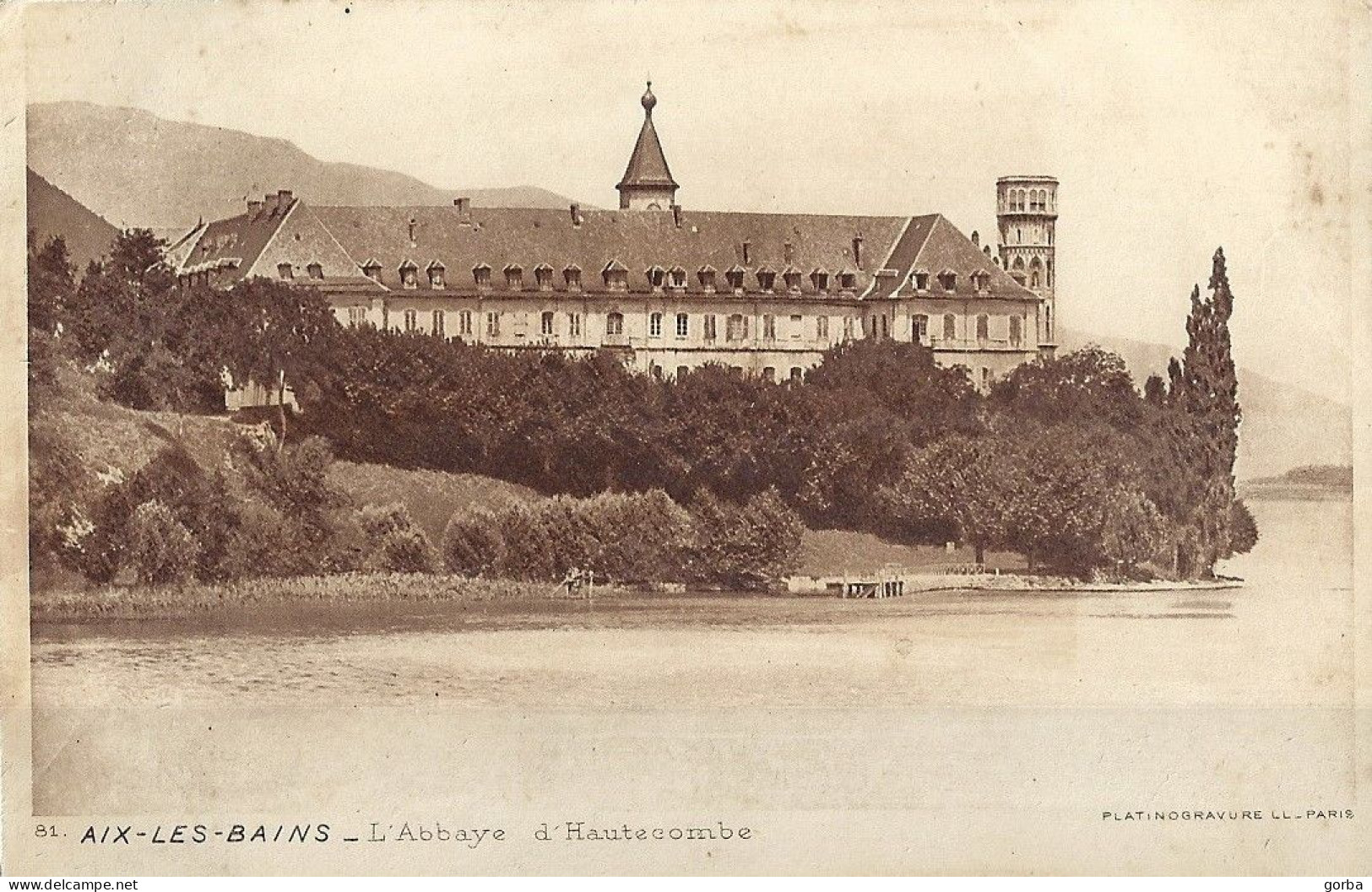 *CPA - 73 AIX Les BAINS  L'Abbaye De Hautecombe - Aix Les Bains