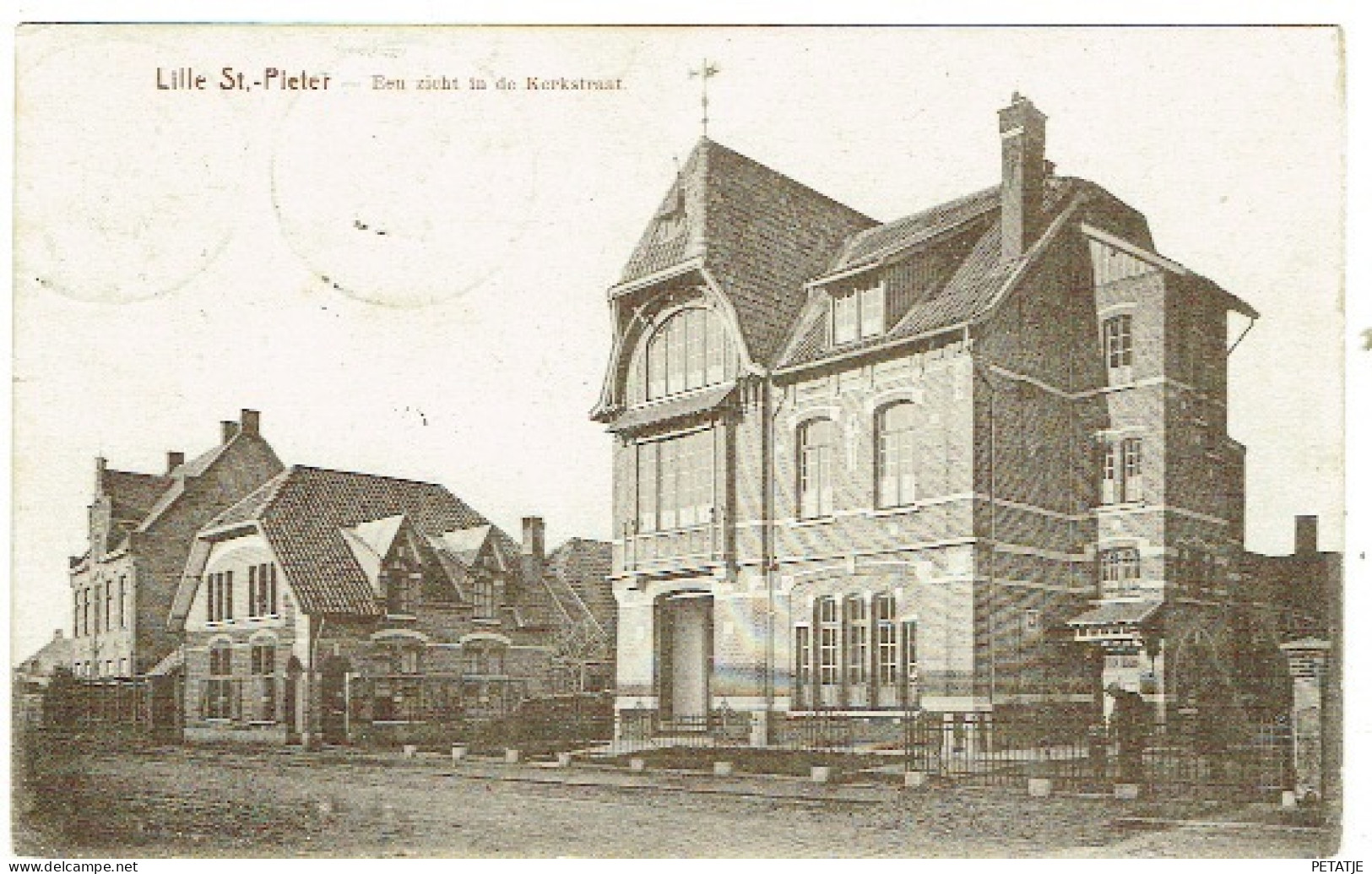 Lille-Sint-Pieter , Kerkstraat - Lille
