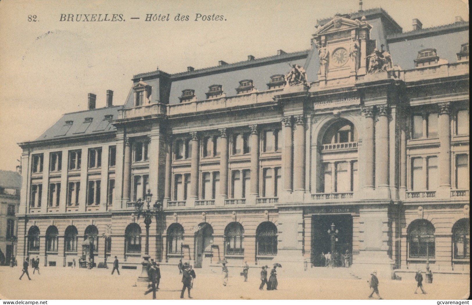 BRUXELLES.   HOTEL DES POSTES       ZIE AFBEELDINGEN - Monuments