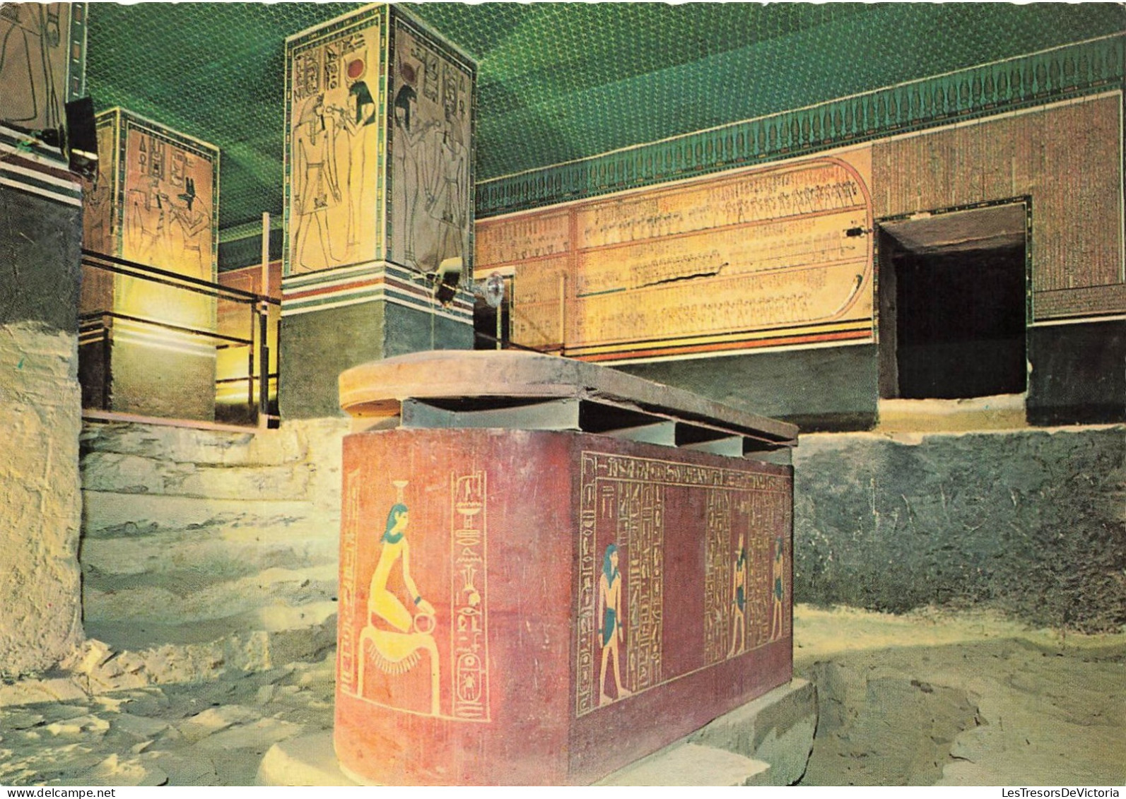 EGYPTE - Louxor - Vallée Des Rois - Le Sarcophage Dans Le Tombe D'Aménophis I I - Carte Postale - Louxor