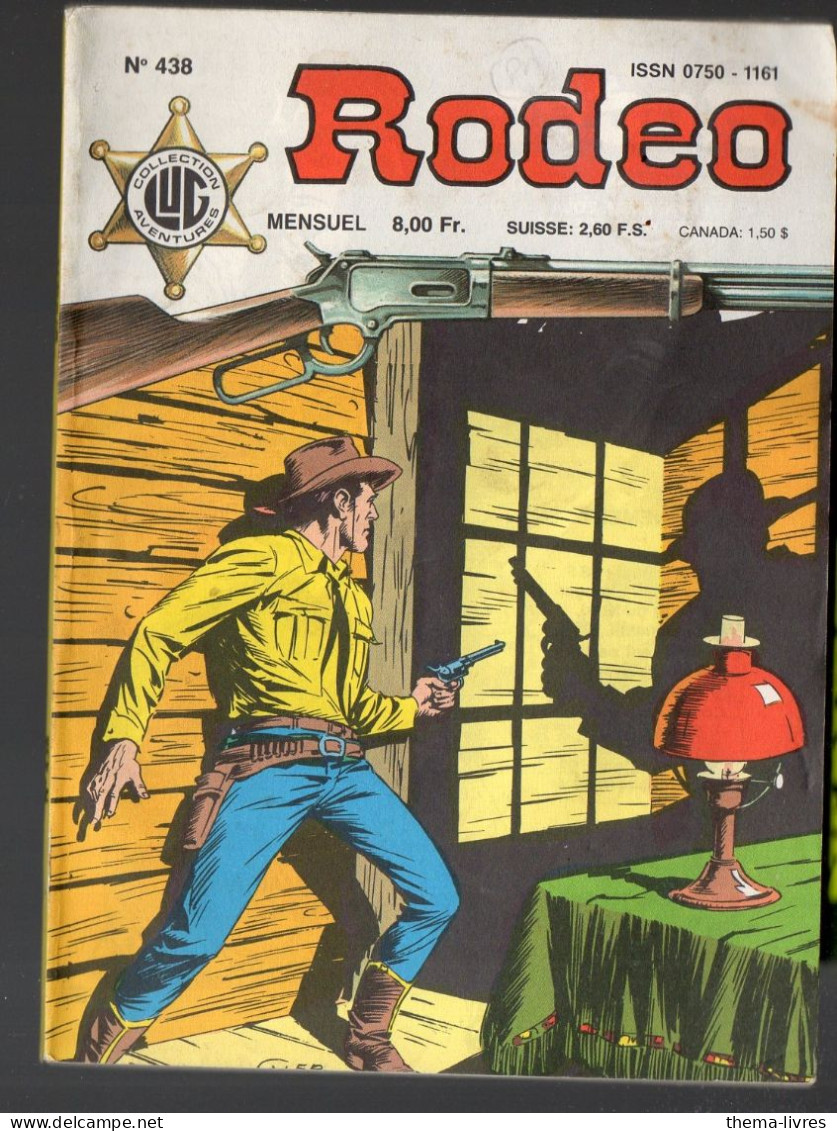 BD (pocket)   RODEO  N°438   De 1988 (PPP47354 / 438) - Altri & Non Classificati