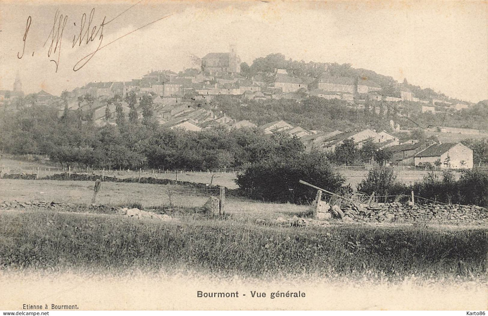 Bourmont * Vue Générale Du Village - Bourmont