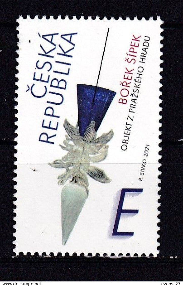 CZECH REPUBLIC-2021-BOREK SIPEK-MNH. - Unused Stamps