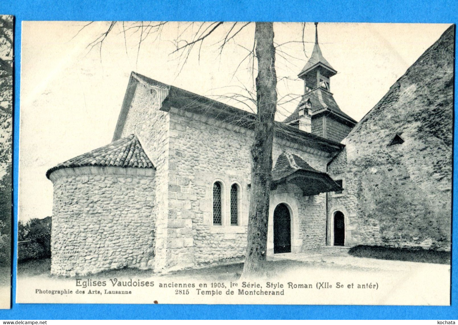 VIX069, Eglise Vaudoises, Temple De Montcherand, 2815, Non Circulée - Montcherand