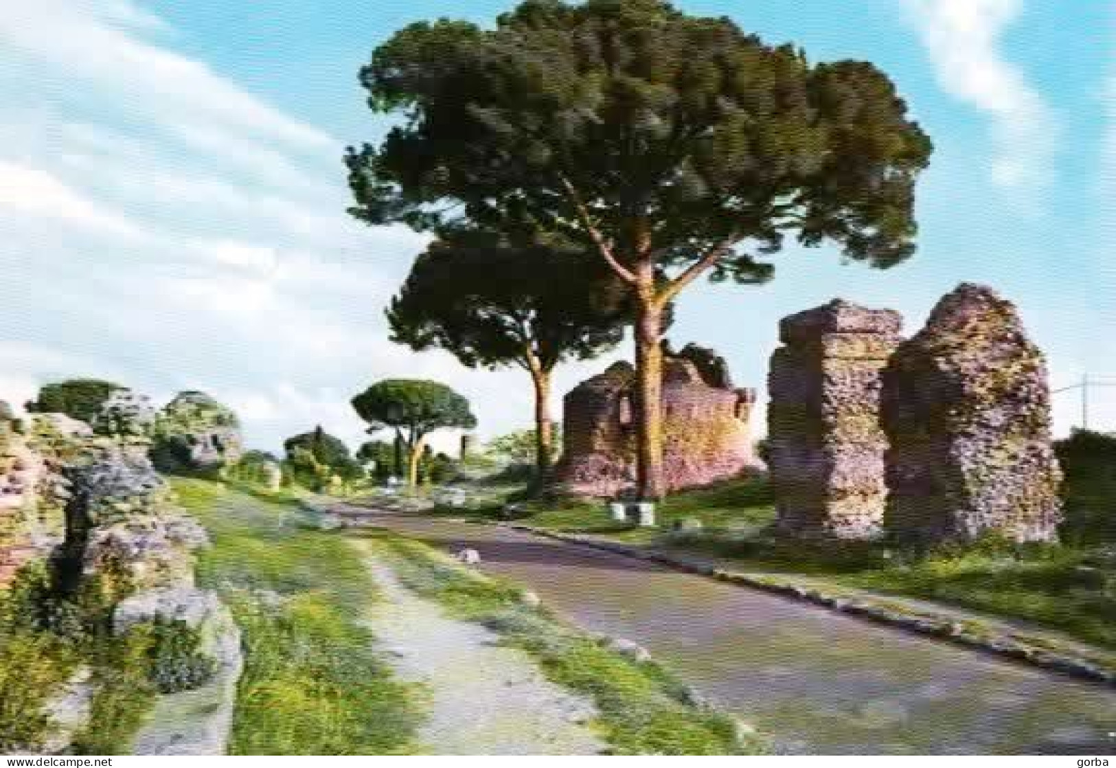 *CPM - ITALIE - LATIUM - ROME - Rue Appia Antica - Sonstige & Ohne Zuordnung