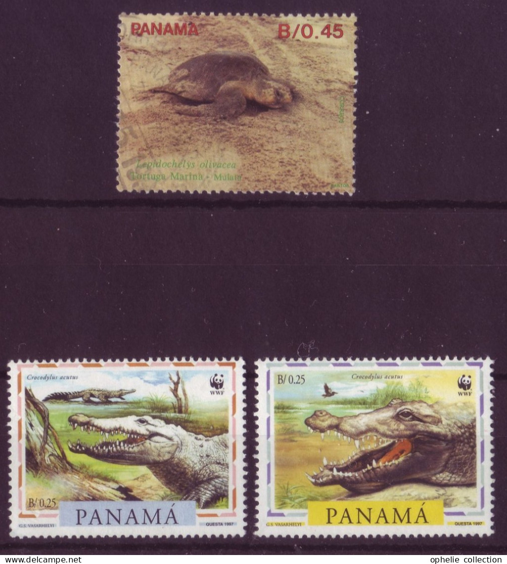 Amérique - Panama - Faune - 3 Timbres Différents - 7296 - Panama