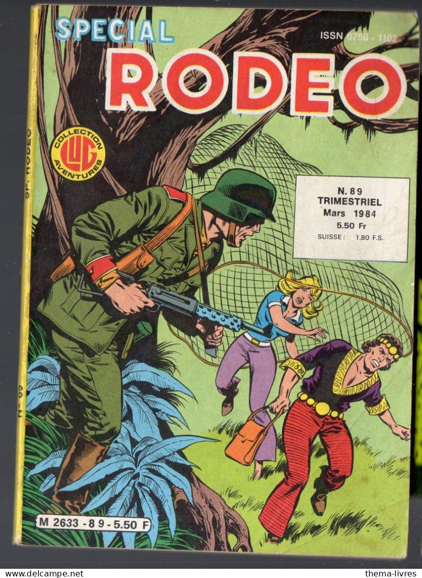 BD (pocket)   SPECIAL RODEO  N°89 De 1984 (PPP47355 / 089) - Otros & Sin Clasificación