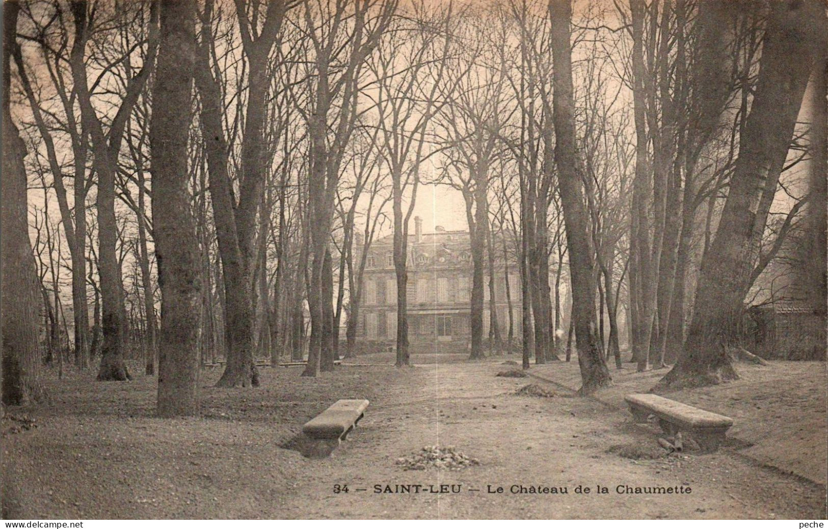 N°2148 W -cpa Saint Leu -le Château De La Chaumette- - Saint Leu La Foret