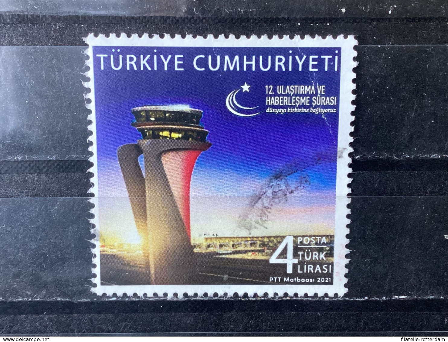 Turkey / Turkije - Transport And Communication Forum (4) 2021 - Used Stamps