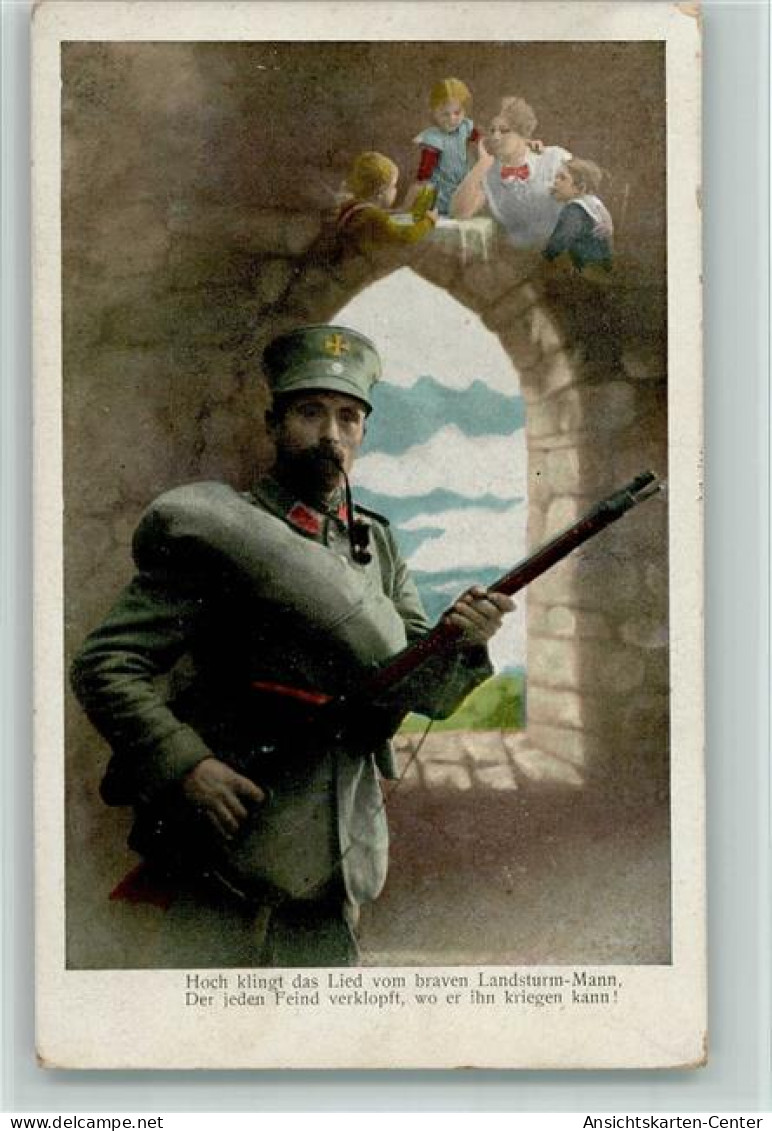 10527907 - Propaganda WK I Landsturm-Mann, Das Jeden - Guerre 1914-18