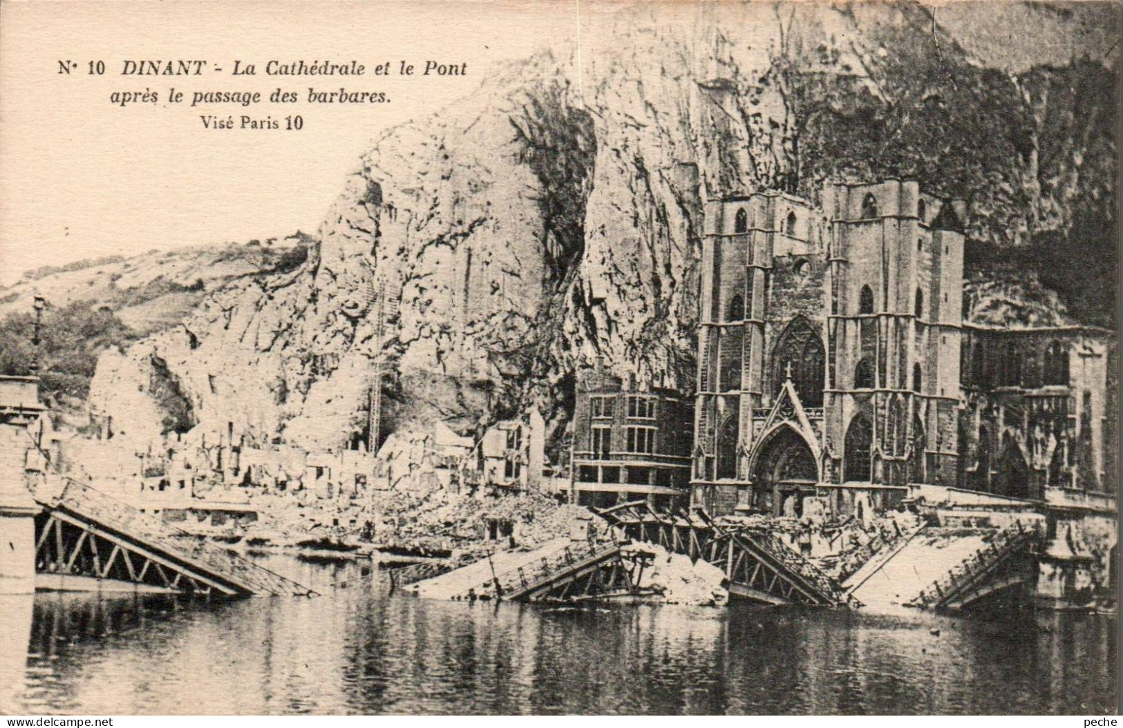 N°2157 W -cpa Dinant -la Cathédrale Et Le Pont- - Dinant