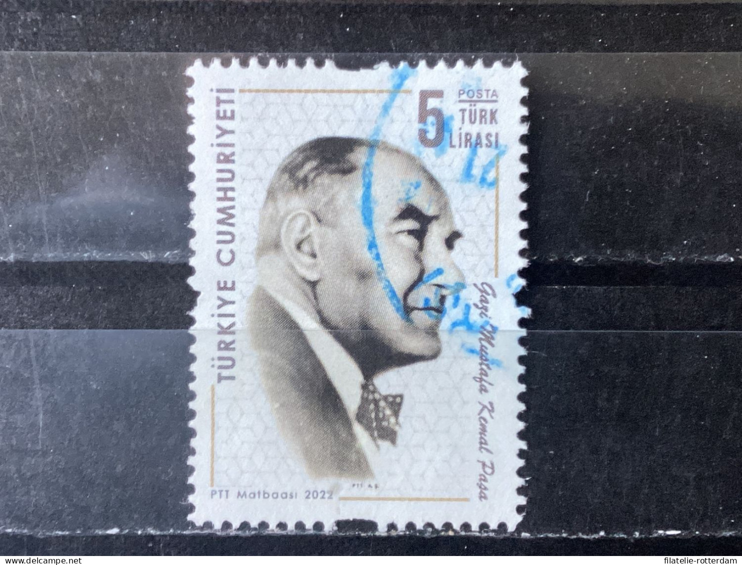 Turkey / Turkije - Mustafa Kemal (5) 2022 - Gebruikt