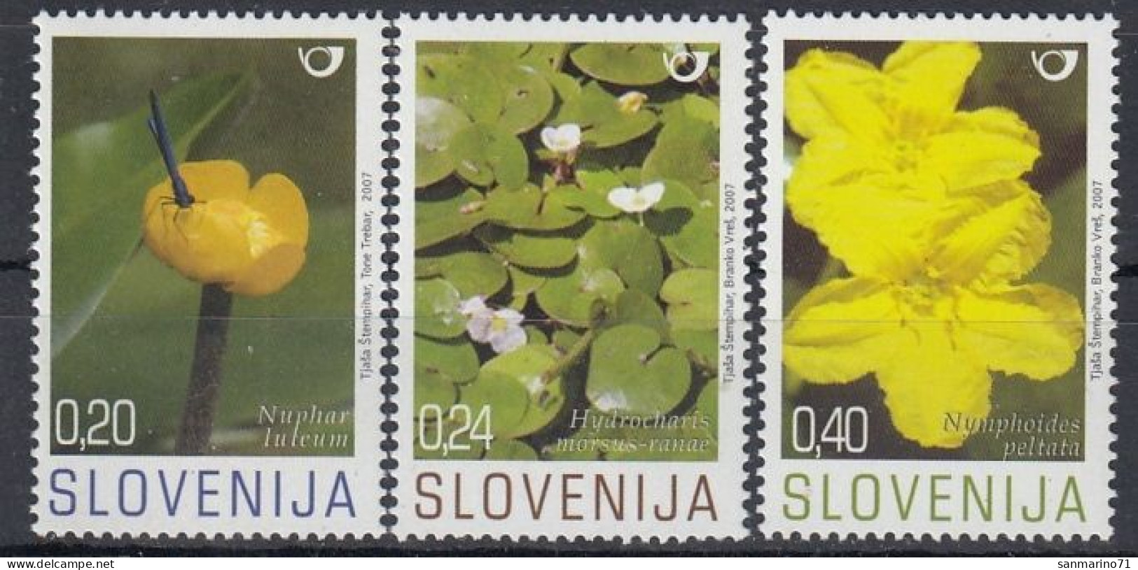 SLOVENIA 652-654,unused - Altri & Non Classificati