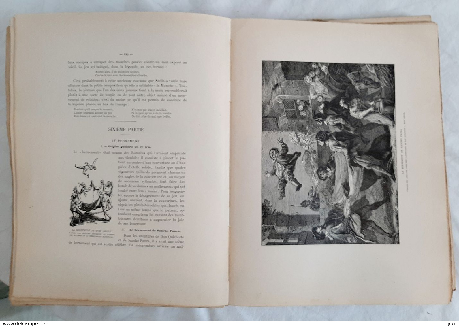 Histoire des Jeux - Henry René d'Allemagne - 2 volumes - 1927 - Envoi signé Edouard Herriot