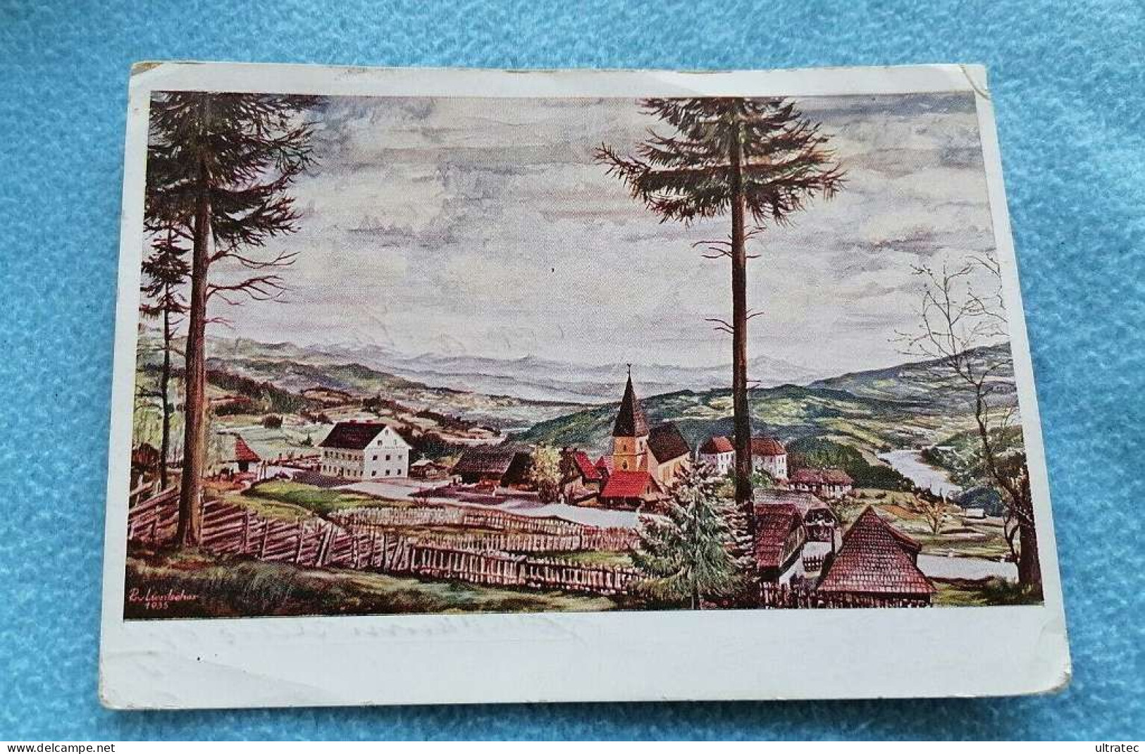 AK "Pack Höhenluftkurort 1936 Packerhöhe STMK" Schöne Alte Postkarte Gezeichnet In Farbe Künstlerkarte SCHÖNE ALTE PK - Pack