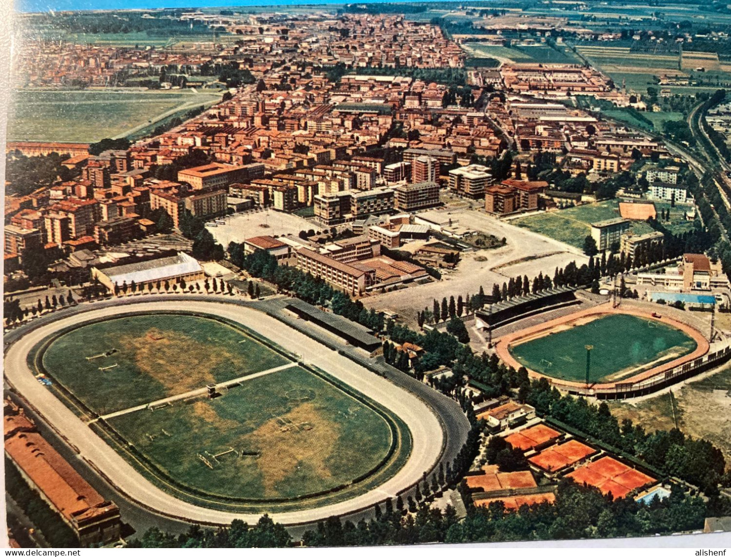 Modena Stadio E Ippodromo Stade Estadio Stadium Postcard - Fussball