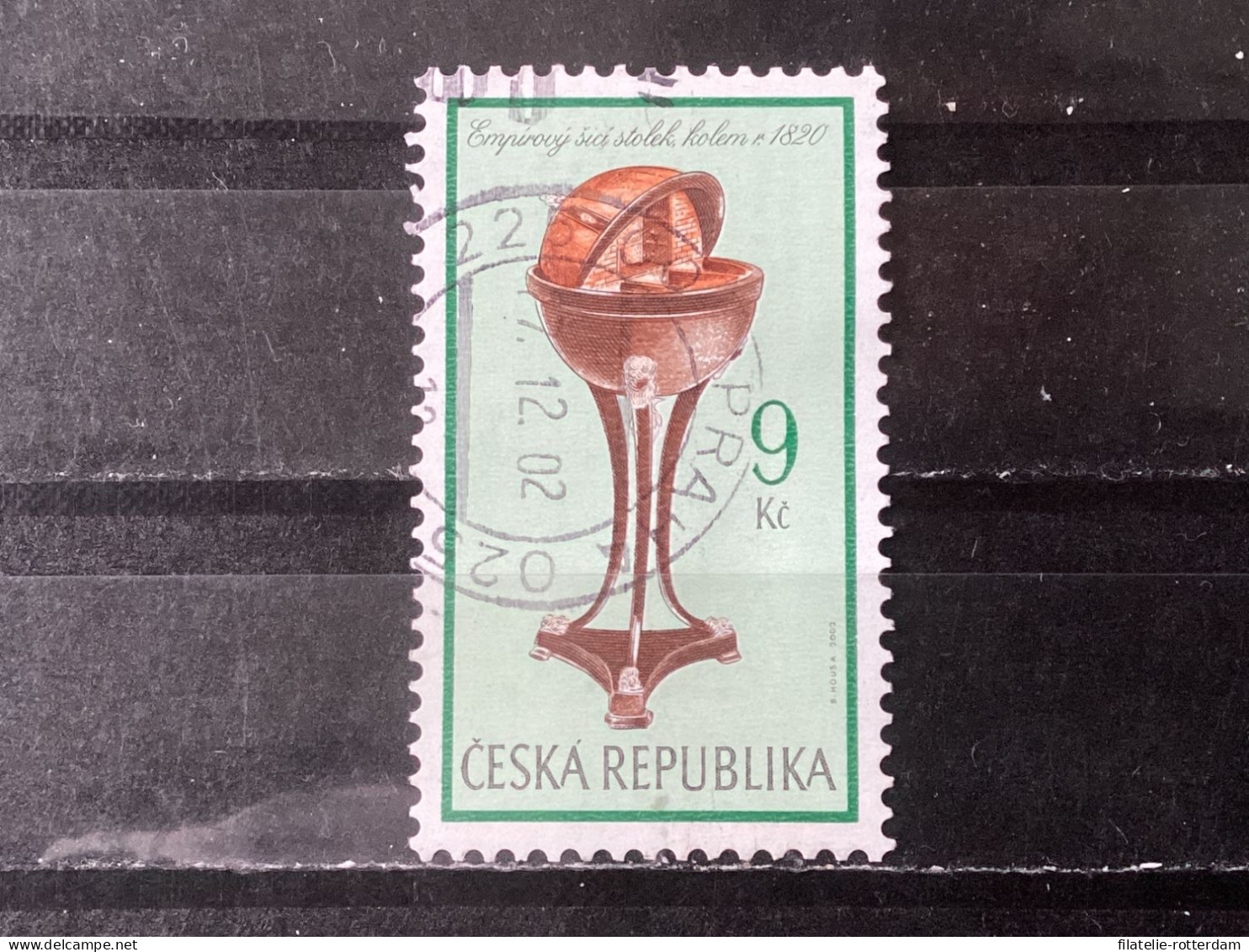 Czech Republic / Tsjechië - Style Furniture (9) 2002 - Used Stamps