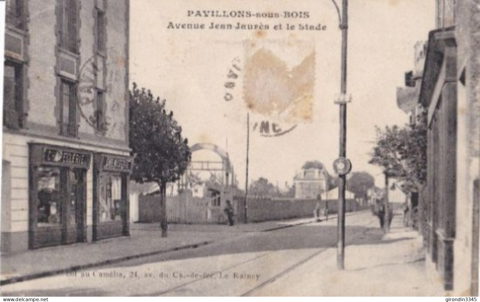 Avenue Jean JAURES Et Le Stade - Les Pavillons Sous Bois