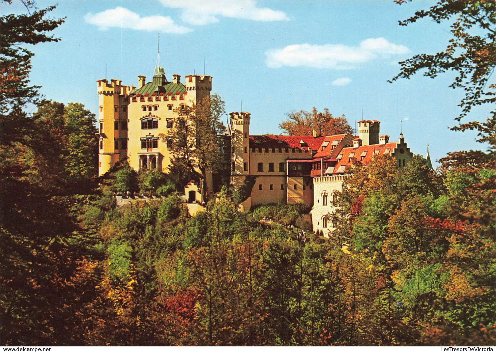 ALLEMAGNE - Konigsschloss Honenschwangau - Le Château De Hohenschwangau Fut Construit Au 12ième Siècle - Carte Postale - Autres & Non Classés